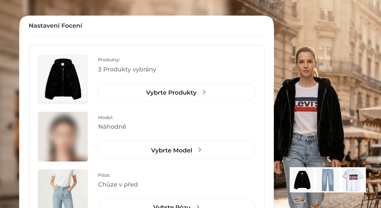 Absolutní AI revoluce pouze na Textory.cz – AI Fashion Studio